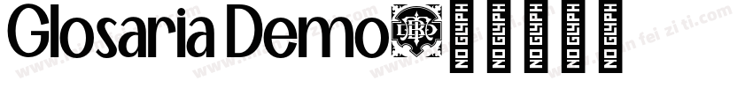 Glosaria Demo字体转换